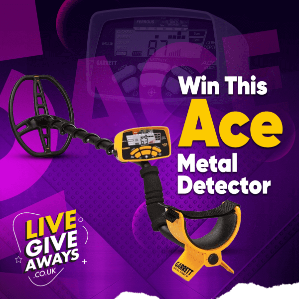 Garrett Ace 300i Metal Detector Live Giveaways