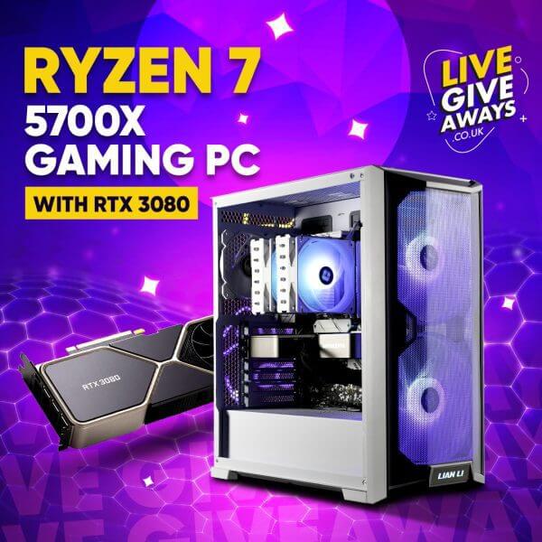 Lian Li Ryzen 7 Gaming PC with RTX 3080