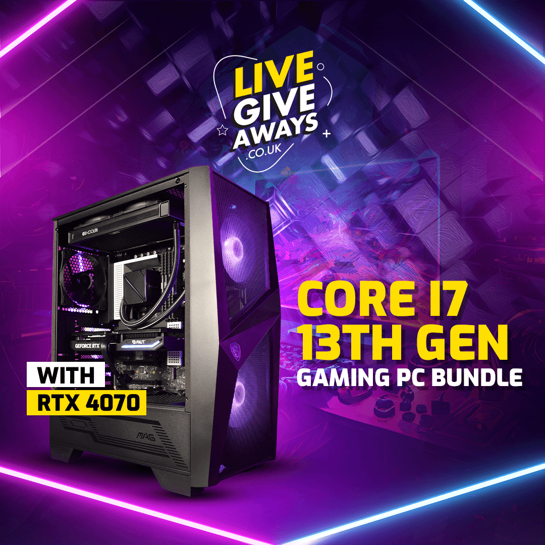 Core i7 13th Gen Gaming PC Bundle with RTX 4070