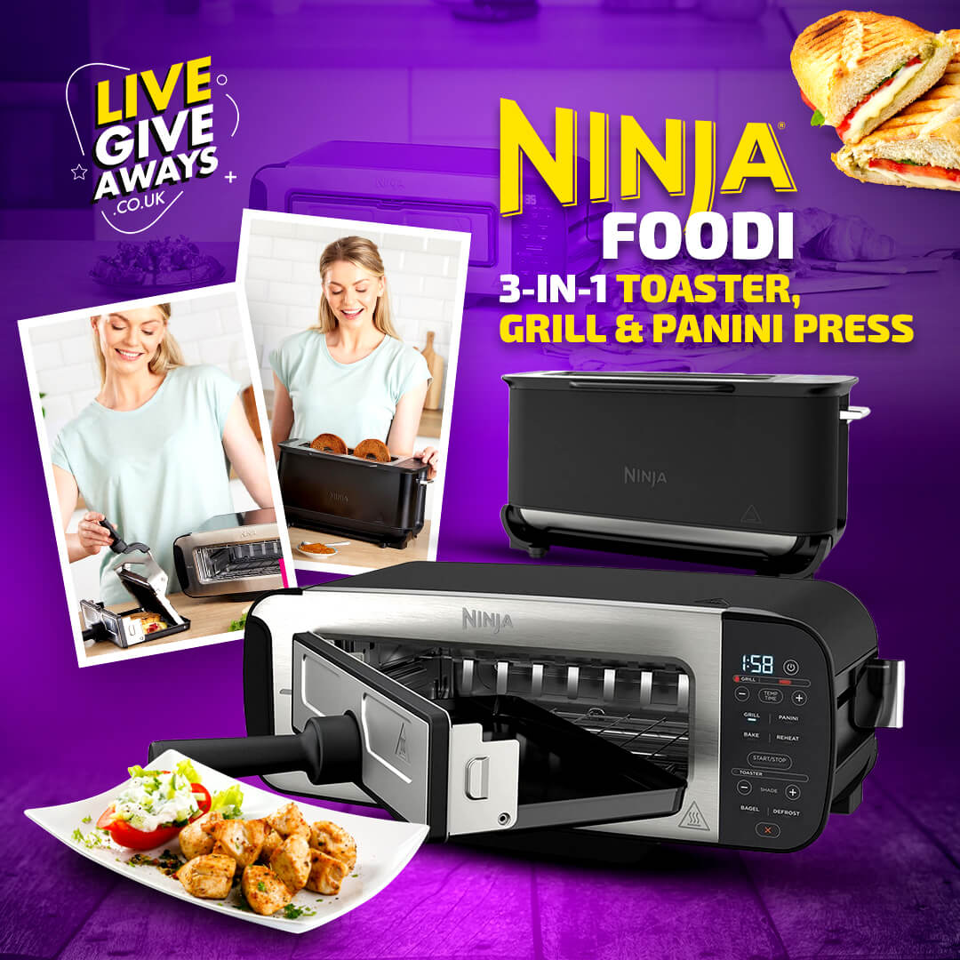 Ninja Foodi 3-in-1 Toaster, Grill & Panini Press
