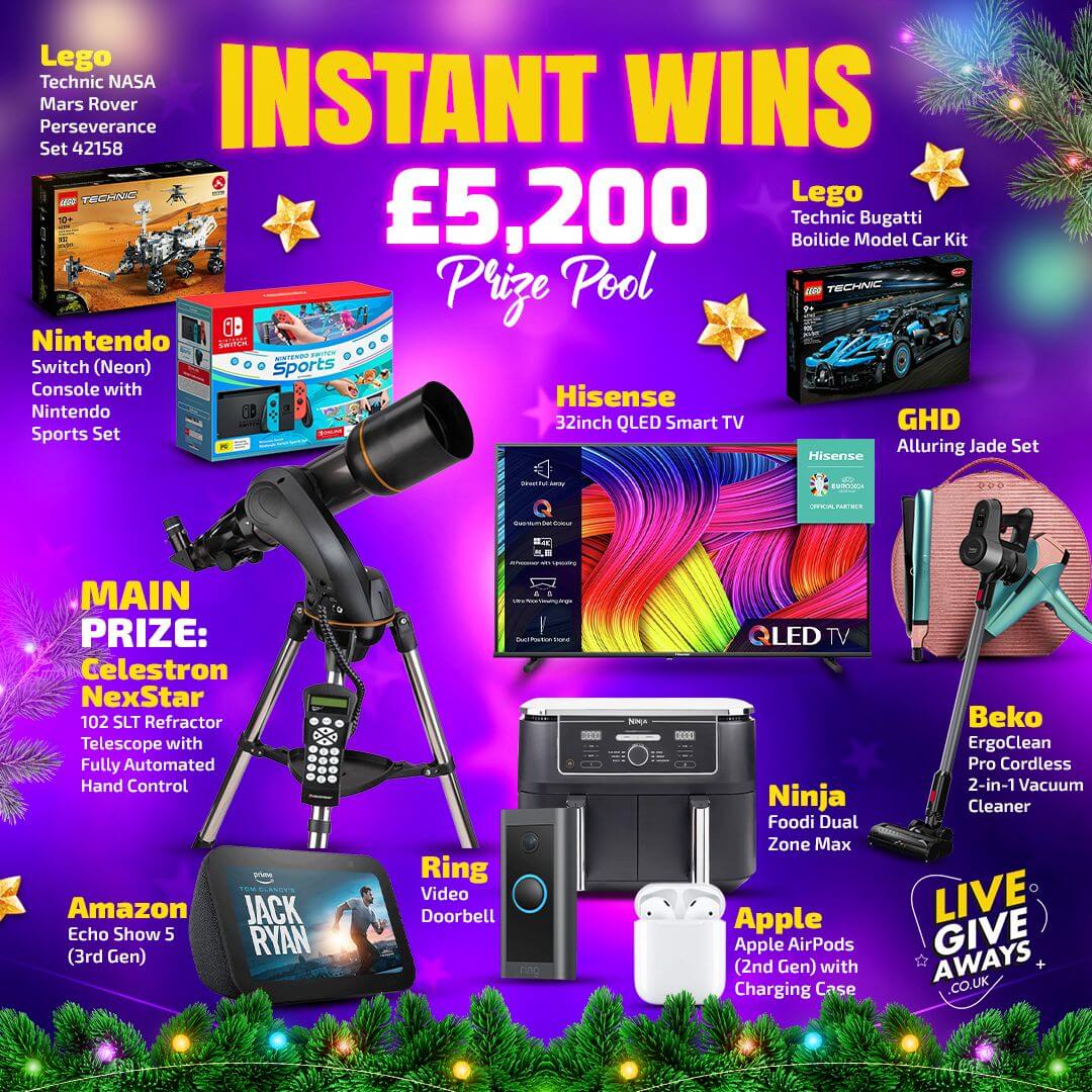 New Year's Instant Win Jackpot!