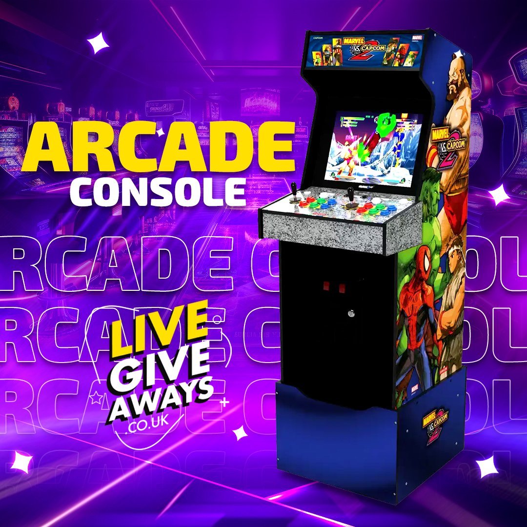 Arcade1UP Marvel vs Capcom 2 Arcade Machine (2 Player) (Height - 154cm)