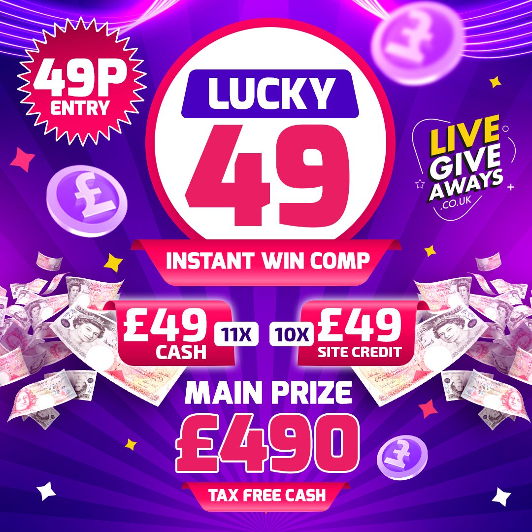 Lucky 49 Instant Win is BACK!