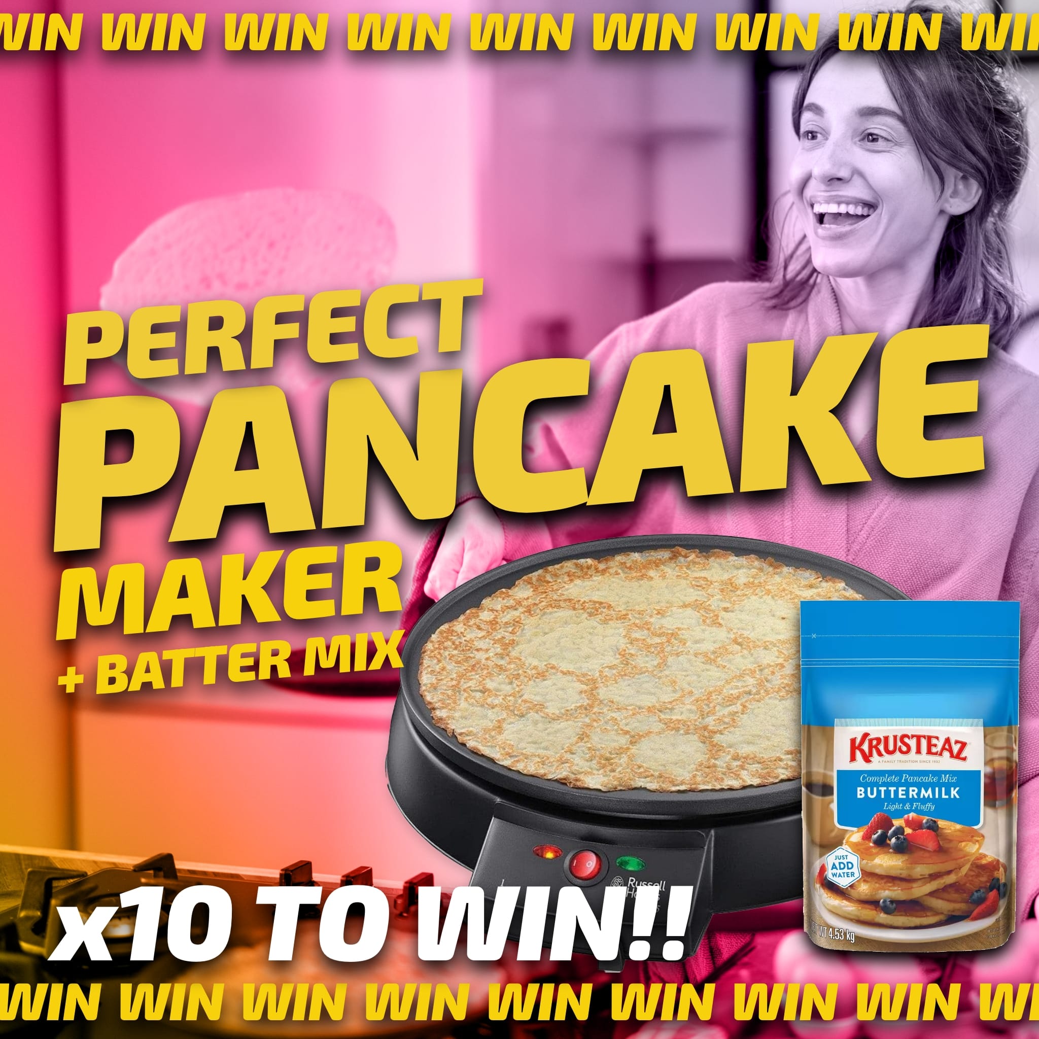National Pancake Day's Arriving.. So here's some Pancake Making Goodies + 10 Lucky Numbers!!!