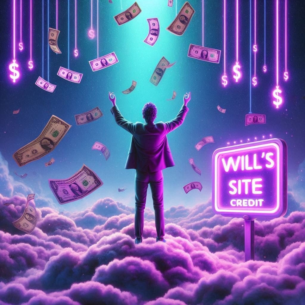 Will's Site Credit Part 2 - He's found another hole! (Low Odds)