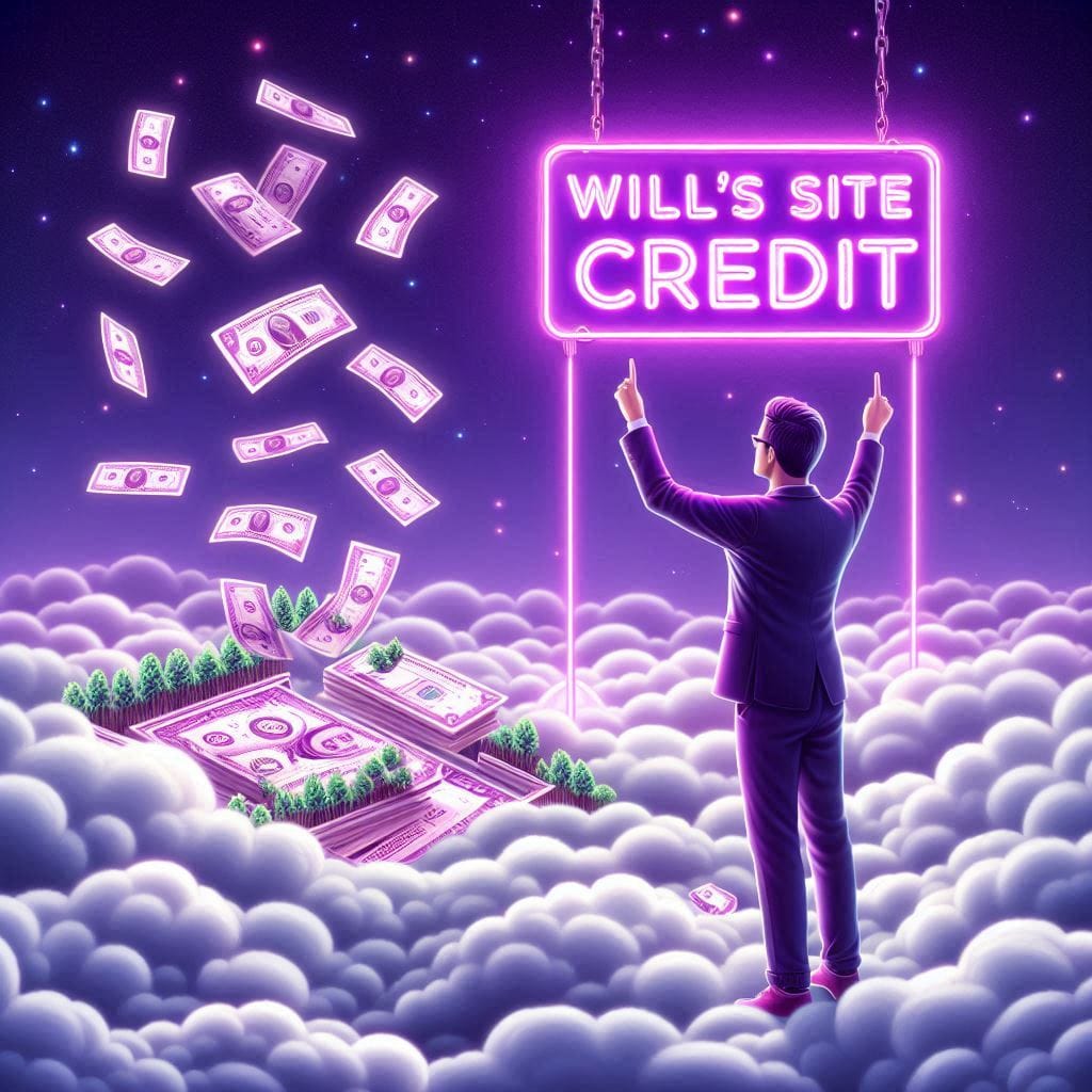 Will's Site Credit - The Final Chapter - He's raining money! (Low Odds)