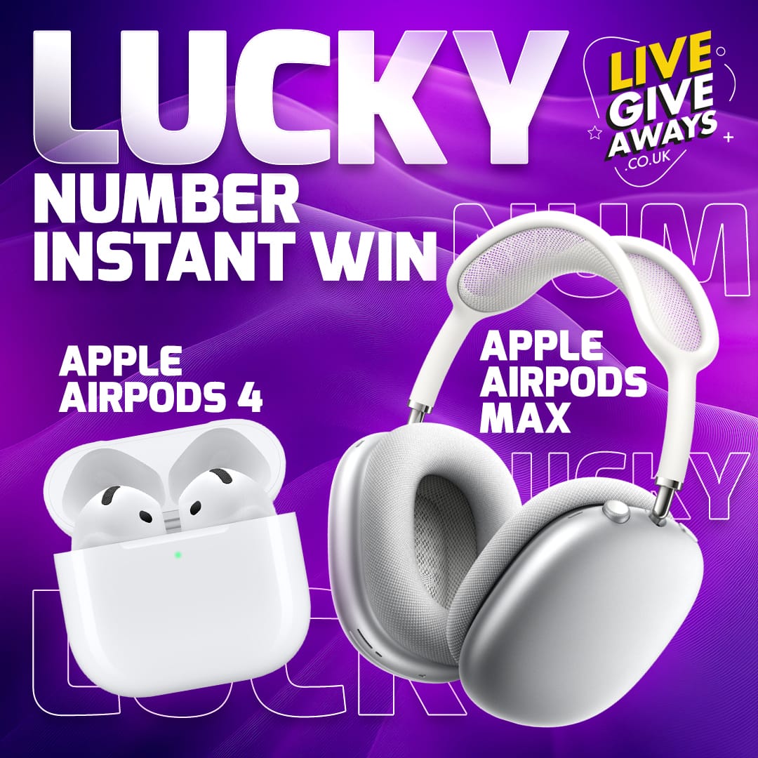 Apple Airpods MAX with Lucky Number Instant Win