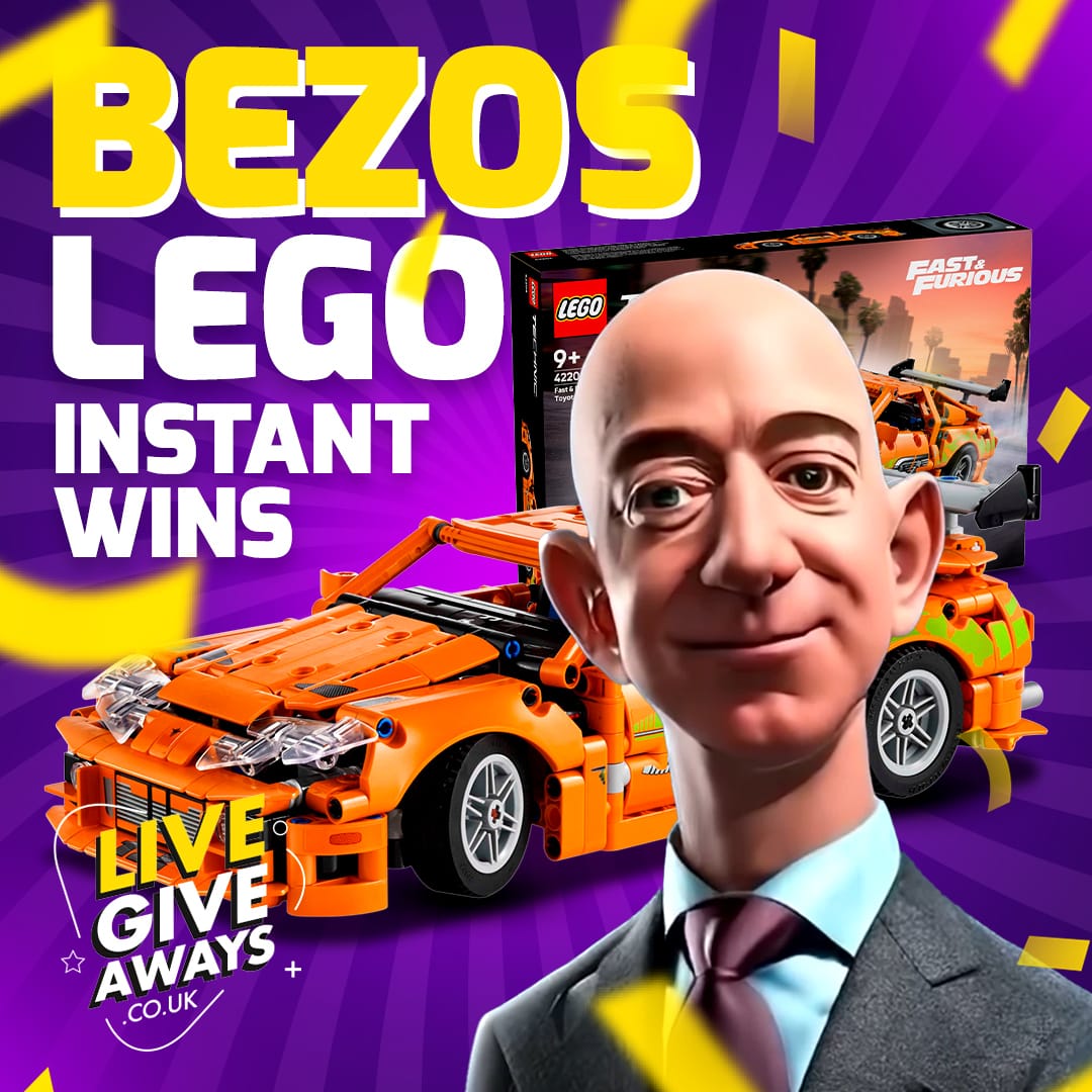 Instant Wins: Bezos' Lego!