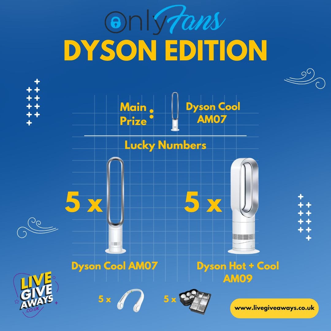 Only Fans: Dyson's Coolest Members - The Fan-tastic Giveaway! ☀️