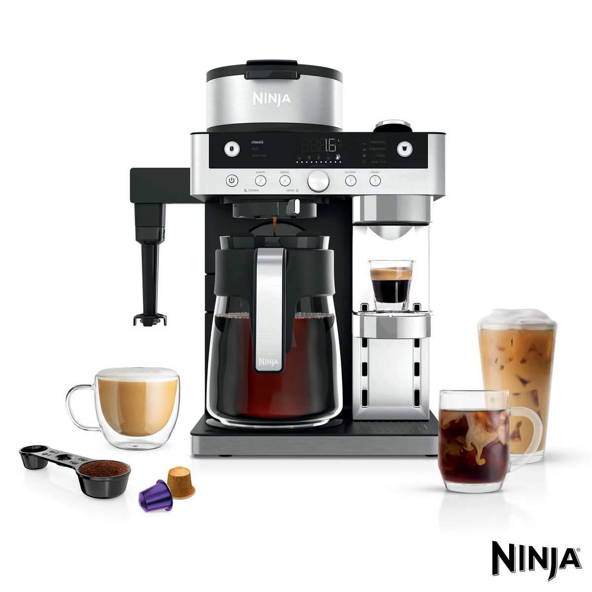 Ninja Prestige Dualbrew System + 6 Lucky Numbers!