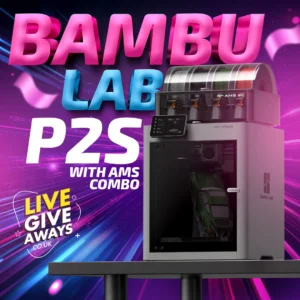 LATEST Bambu Labs P2S with AMS Combo + 6 x Lucky Number A1 mini AMS/Centauri Carbon 3D Printers & 6 x Cash Instants! 🧩