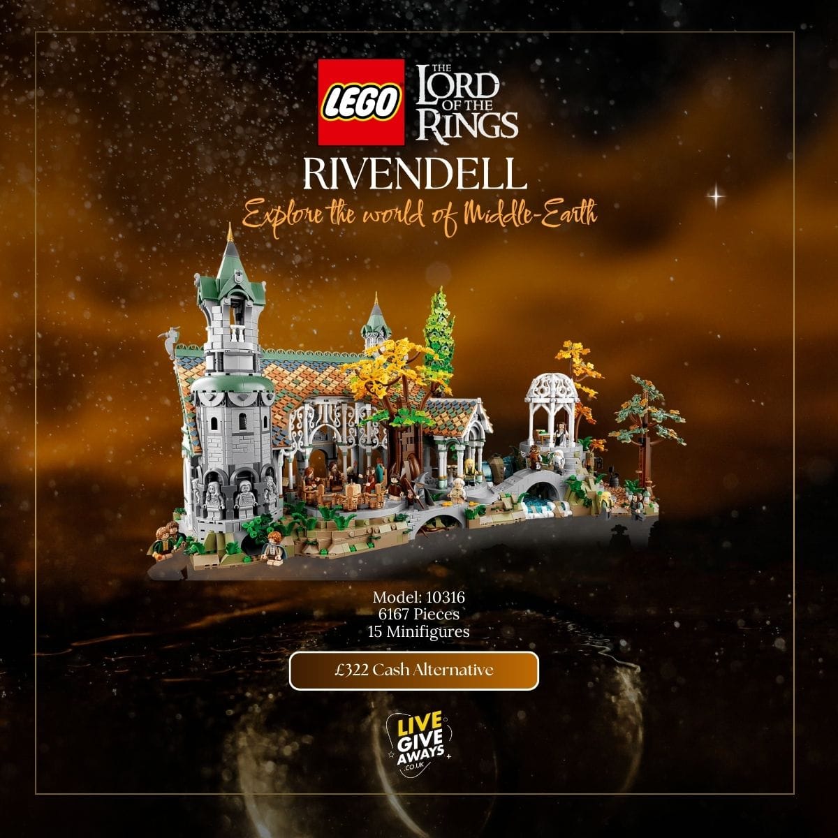 🧩 LEGO: The Lord Of The Rings: Rivendell 🧩 + 10 Lucky Numbers!