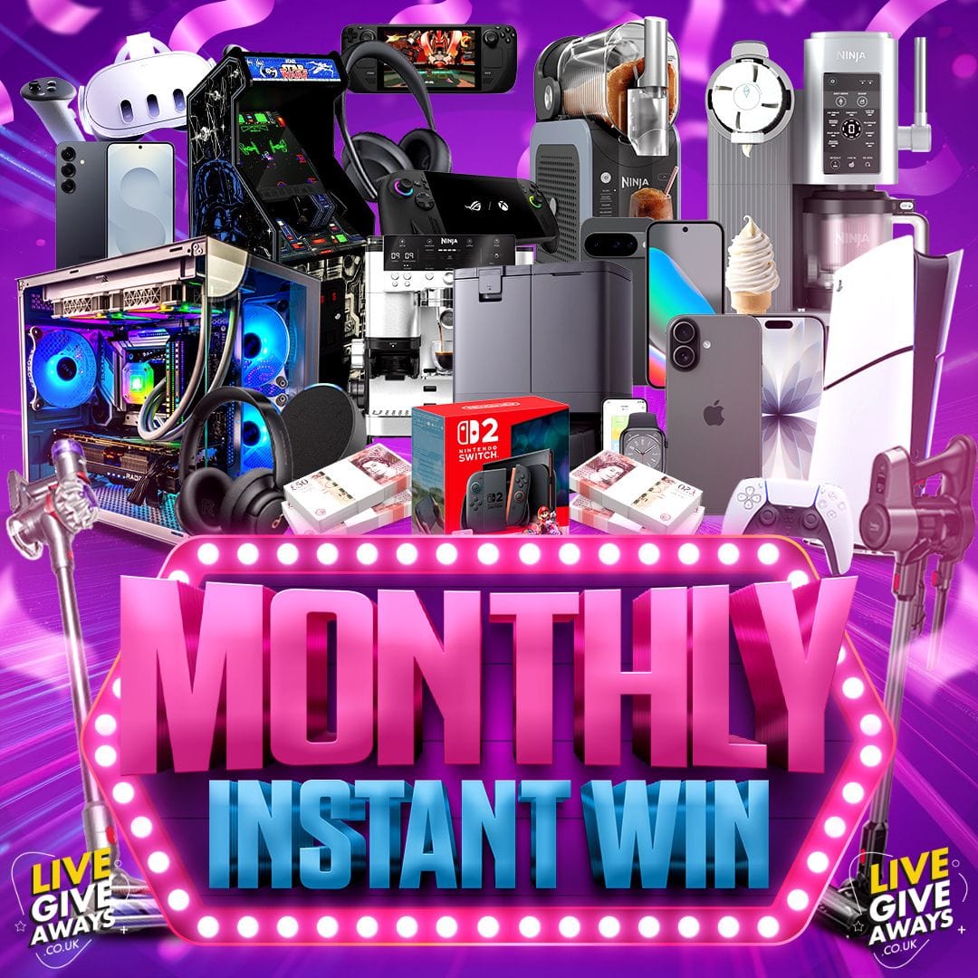 MEGA INSTANT WIN COMPETITION - £24,000 Prize Pot with BETTER ODDS! 🪙🪙🪙