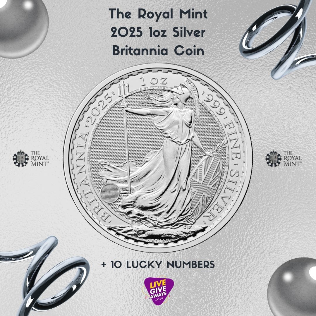 🩶 The Royal Mint - 2025 1oz Silver Britannia 🩶 + 10 Lucky Numbers!