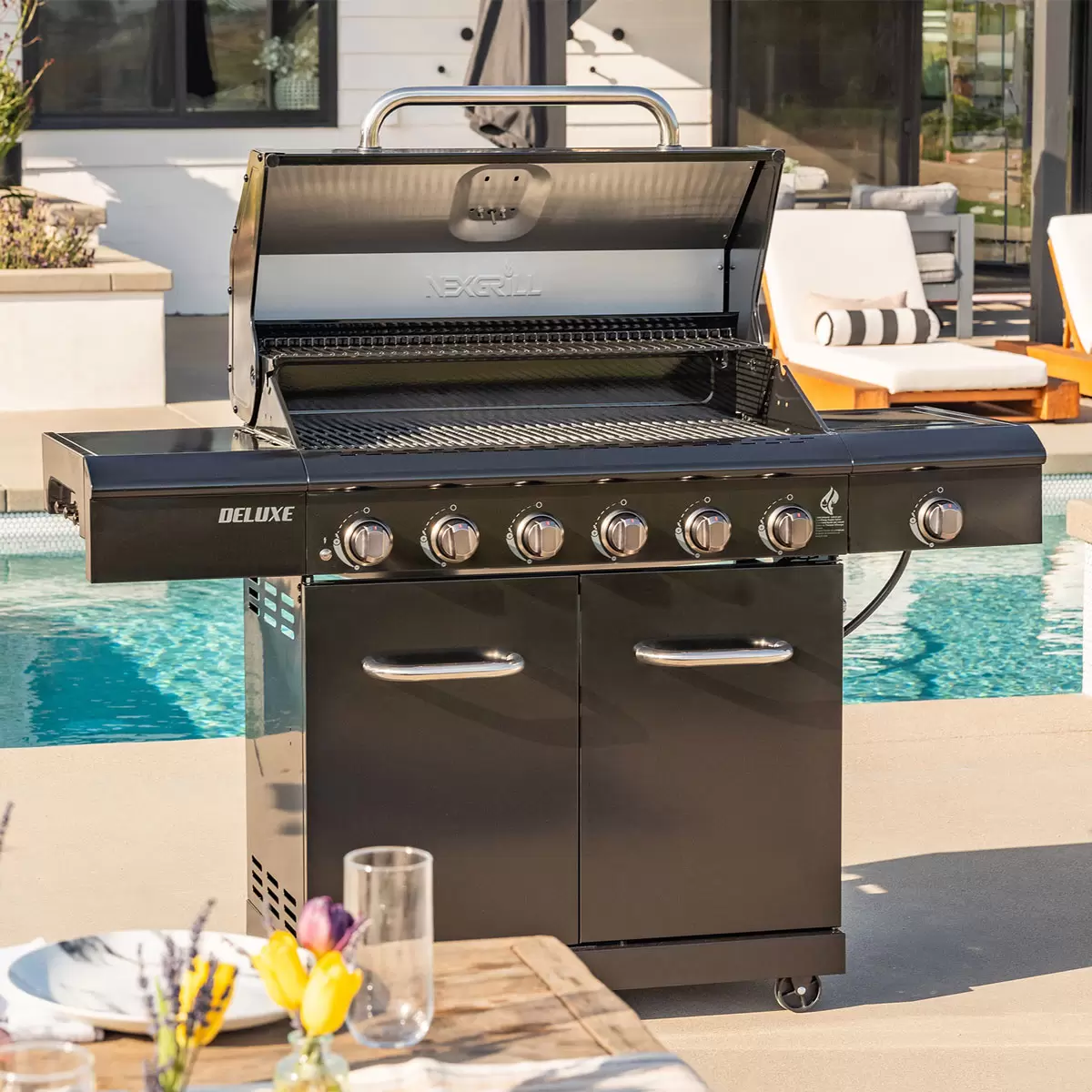 🔥Nexgrill Deluxe 7 Burner Gas Barbecue Grill + Cover🔥Get Sizzing This Summer! 10 Lucky Numbers!