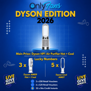Only Fans: Dyson's Coolest Members - The Fan-tastic Giveaway 2026 Edition!☀️