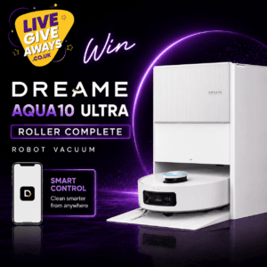 Dreame Aqua10 Ultra Roller Complete Robot Vacuum + 5 Lucky Numbers! 🤖