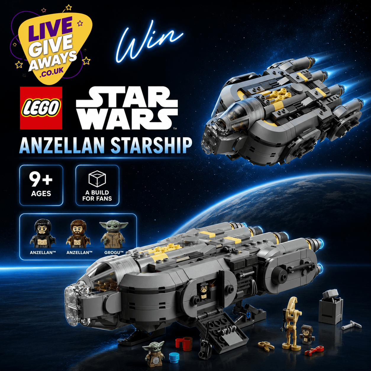 LEGO Star Wars Anzellan Starship