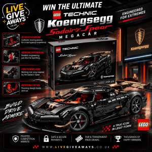 LEGO Technic Koenigsegg Sadair's Spear Megacar - Model 42232 🏎️