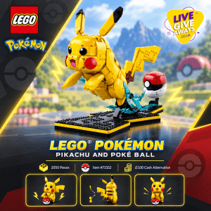 🔰 LEGO: Pokémon Pikachu and Poké Ball🔰 + 6 Lucky Numbers!