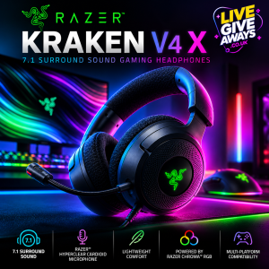 RAZER Kraken V4 X 7.1 Surround Sound Gaming Headset